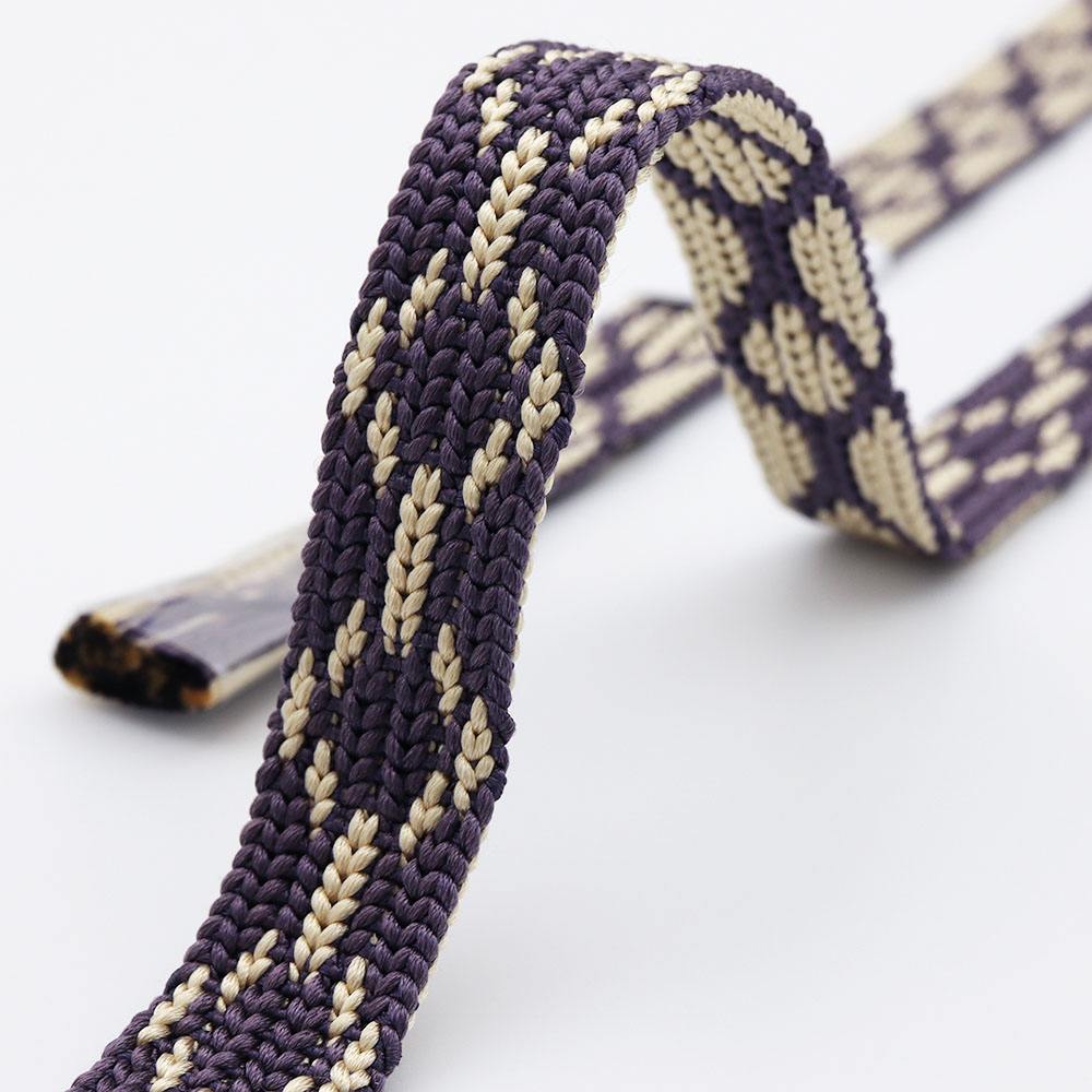 昼夜綾竹組み四分紐帯締(亀甲)【渡敬】