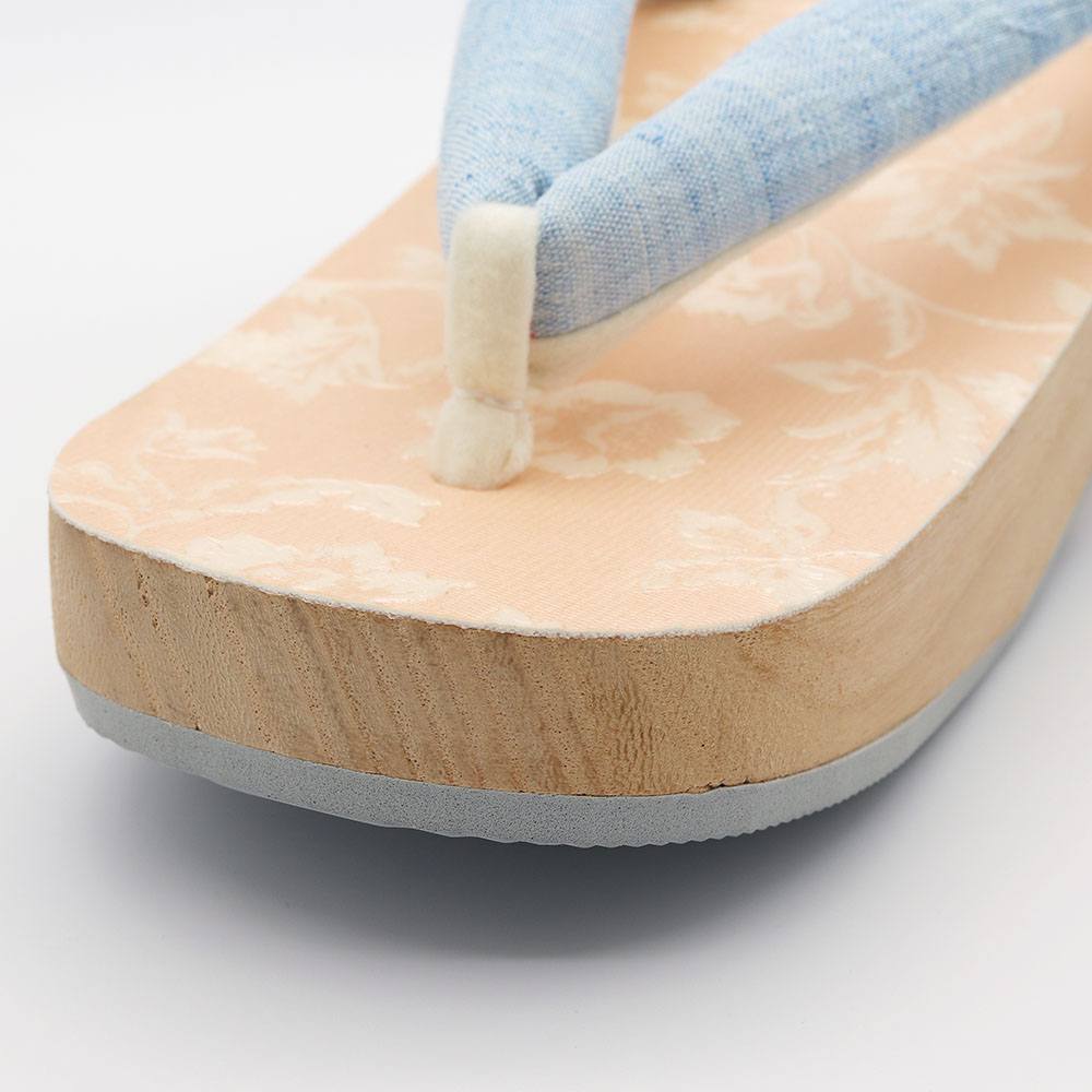 下駄(唐草)『彩小径』