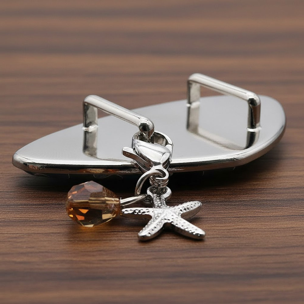 京七宝焼帯留『SHELL』【wayuplus×いち利モール】