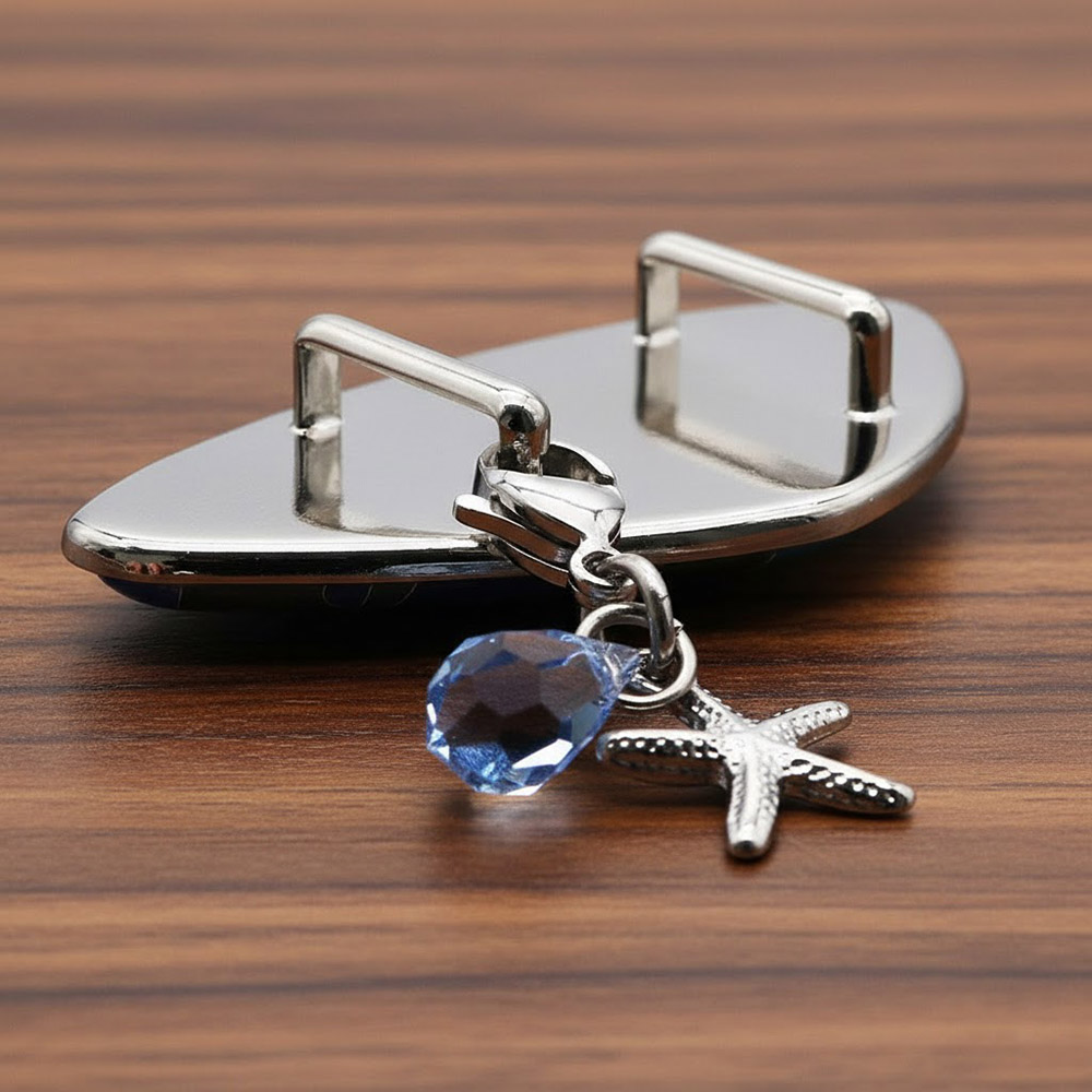 京七宝焼帯留『SHELL』【wayuplus×いち利モール】