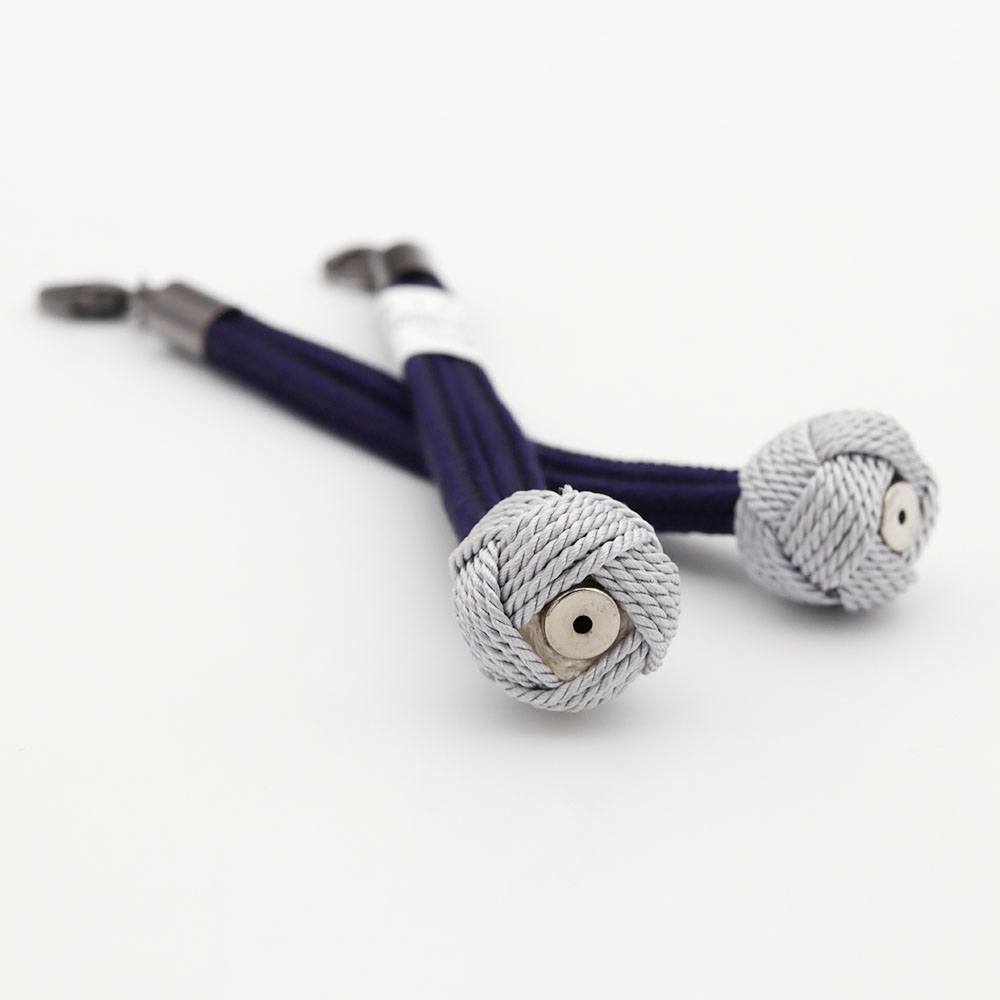 マグネット羽織紐(苧環)【翠嵐工房】