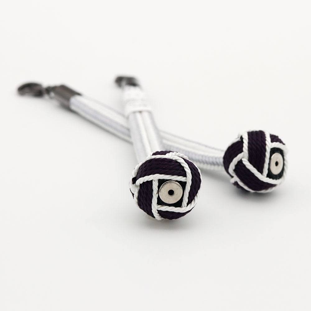 マグネット羽織紐(苧環)【翠嵐工房】