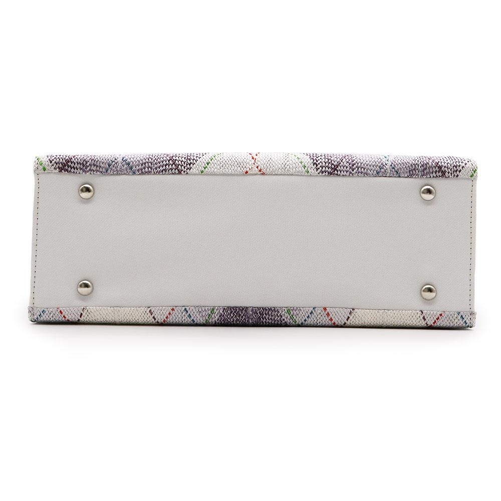 利休バッグ(組紐/マドラスチェック)