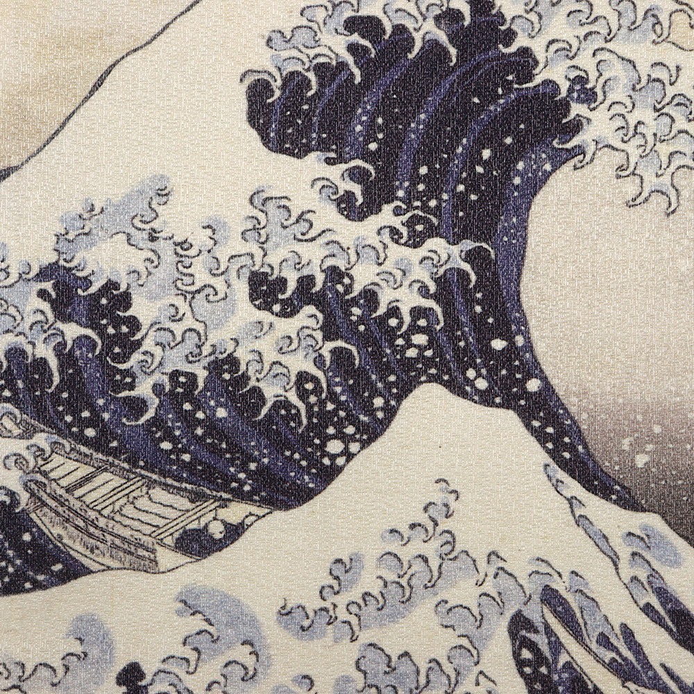 袋帯(神奈川沖浪裏)『和ART』