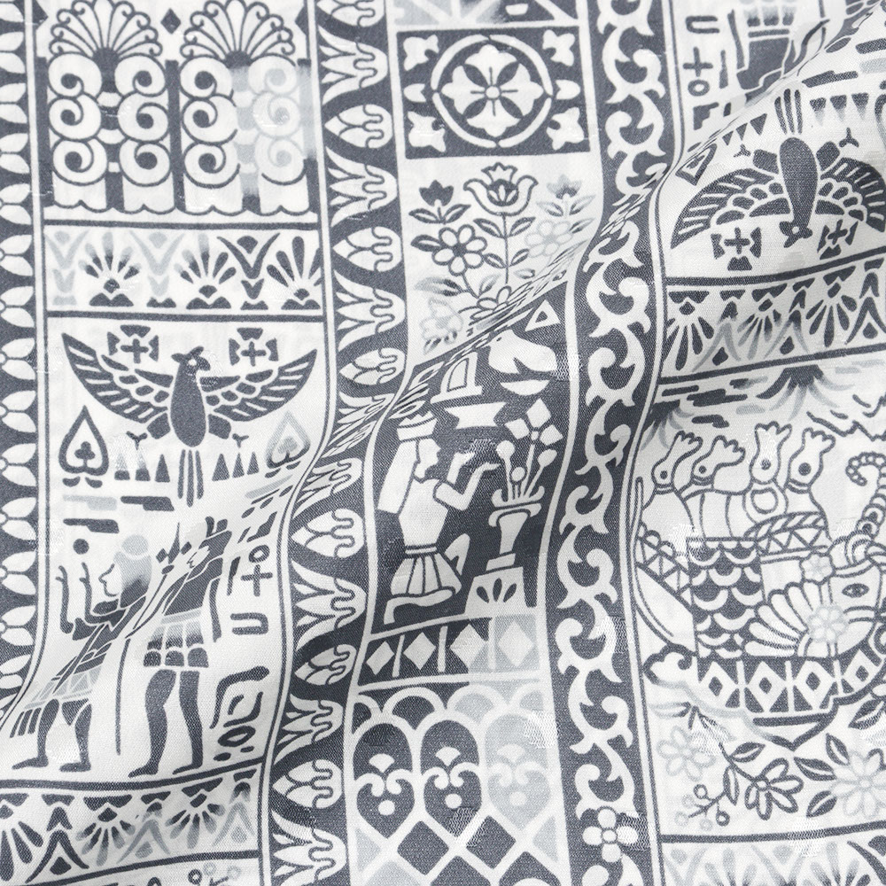 正絹長襦袢(エジプト文様)