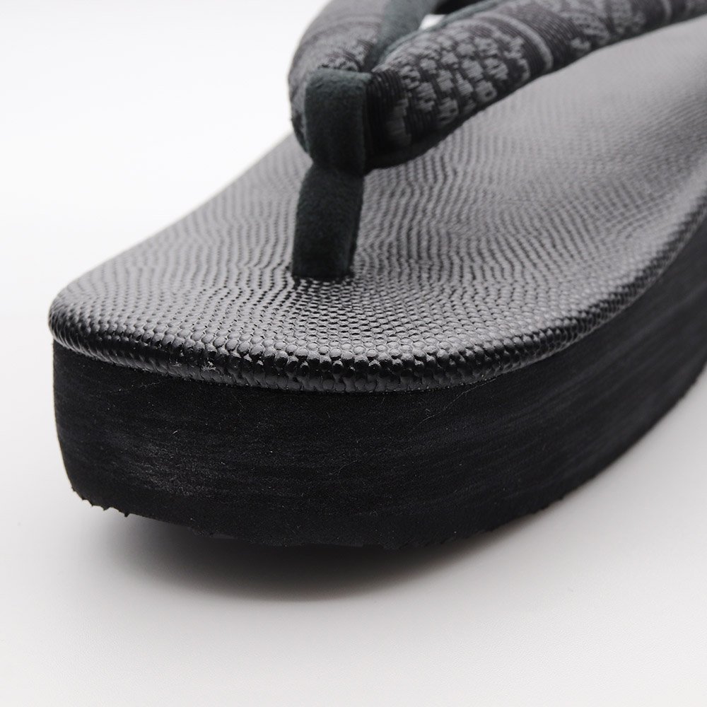 博多織カフェ草履(割付)【カレンブロッソ】