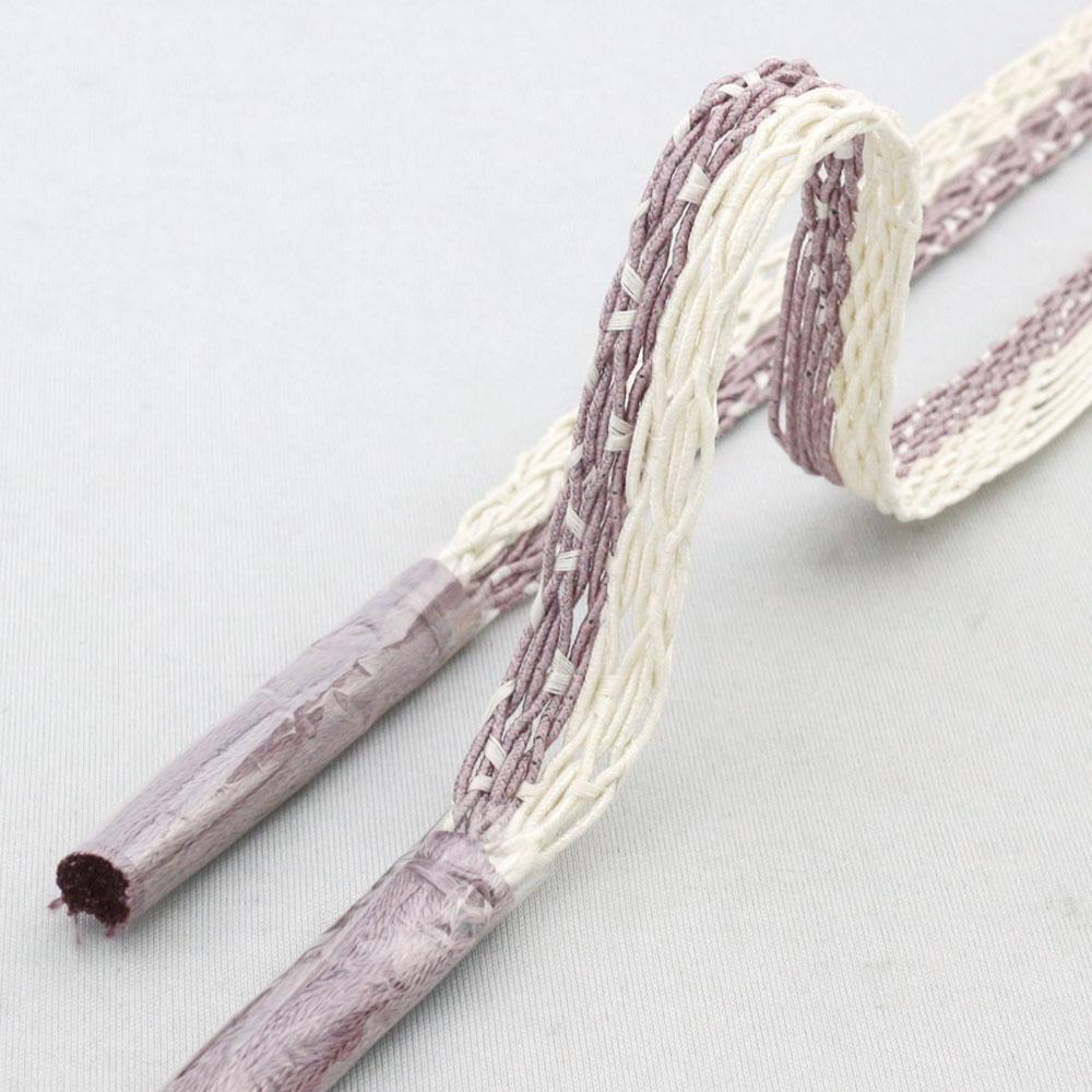 レース組み帯締(ツートーン)