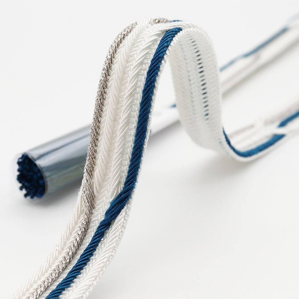 畝打ちレース組み帯締(亀甲)【渡敬】