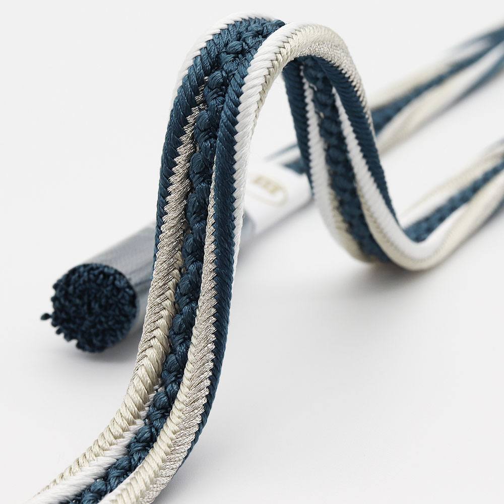 洋角ひねり小桜組み夏帯締【渡敬】