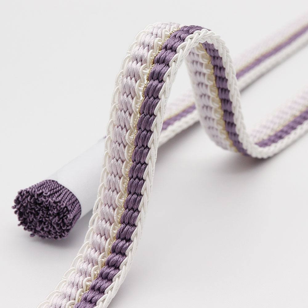 平源氏組み夏帯締(立別二色)【翠嵐工房】