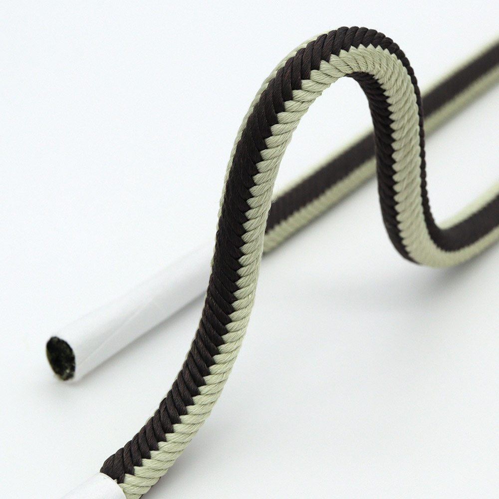 洋角組み帯締(ツートーン)【加藤萬】