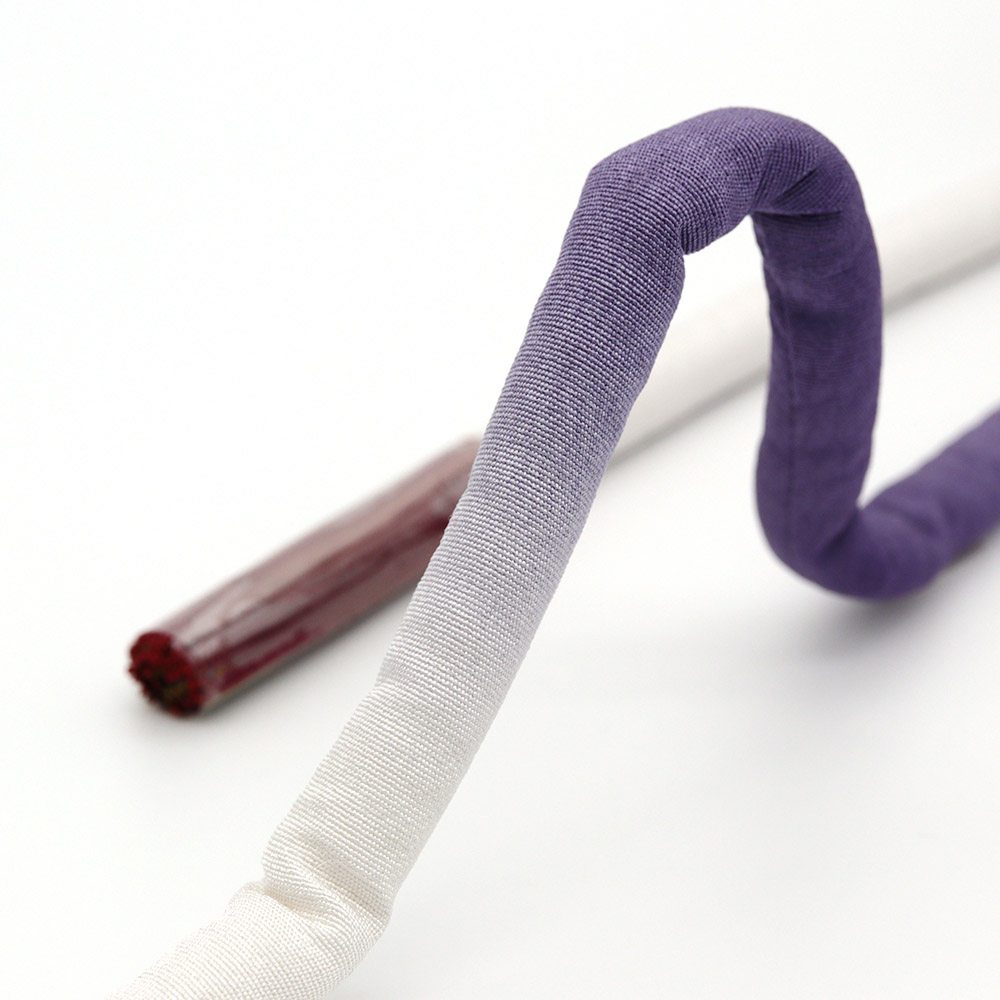 丸ぐけ撚り房帯締(ぼかし)【小室庵】