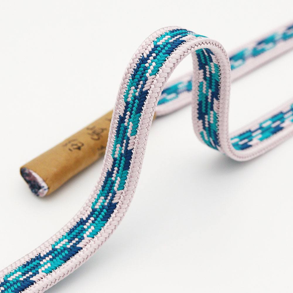 変わり高麗組み帯締(山路)『江戸組紐』【五嶋紐】