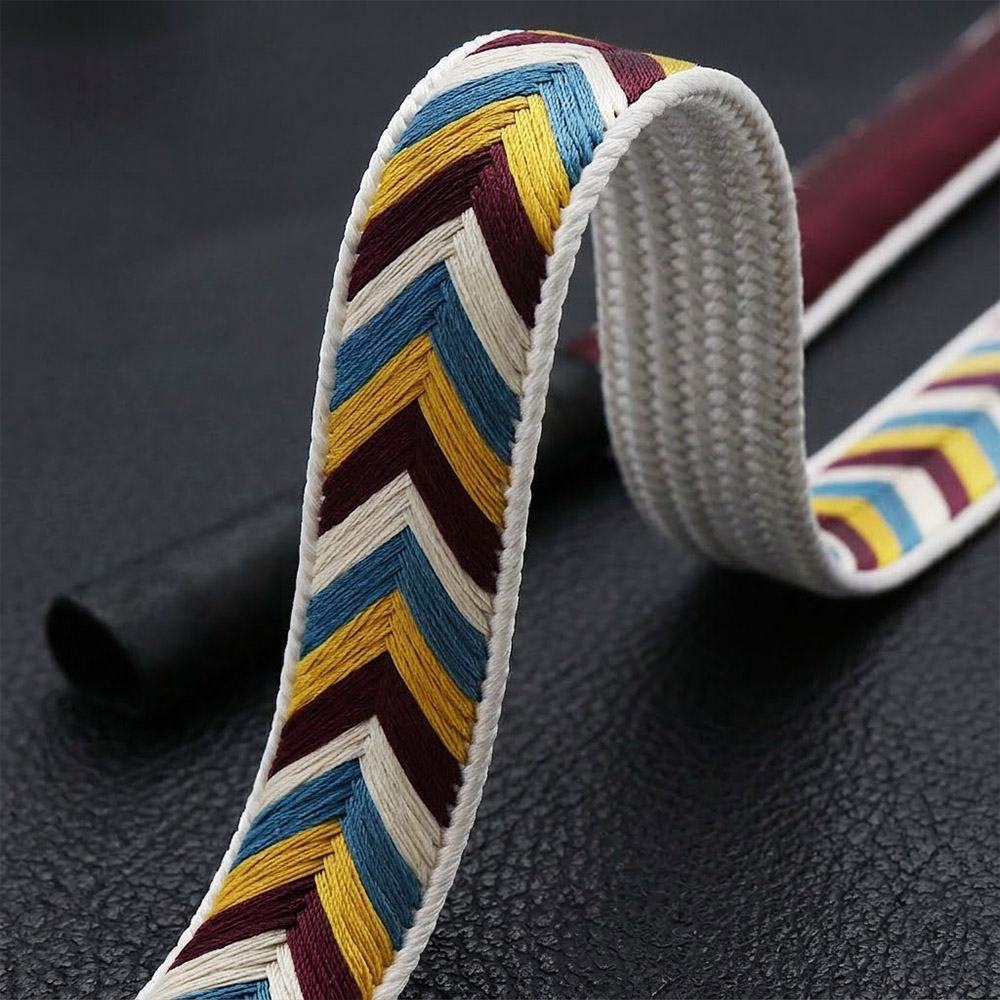 大和組み帯締(多色染)【衿秀】