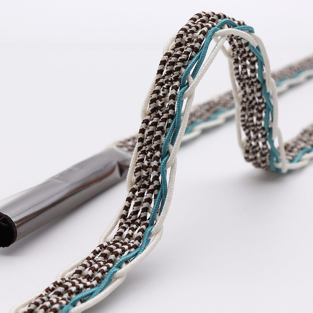 レース組み帯締(片耳ライン)