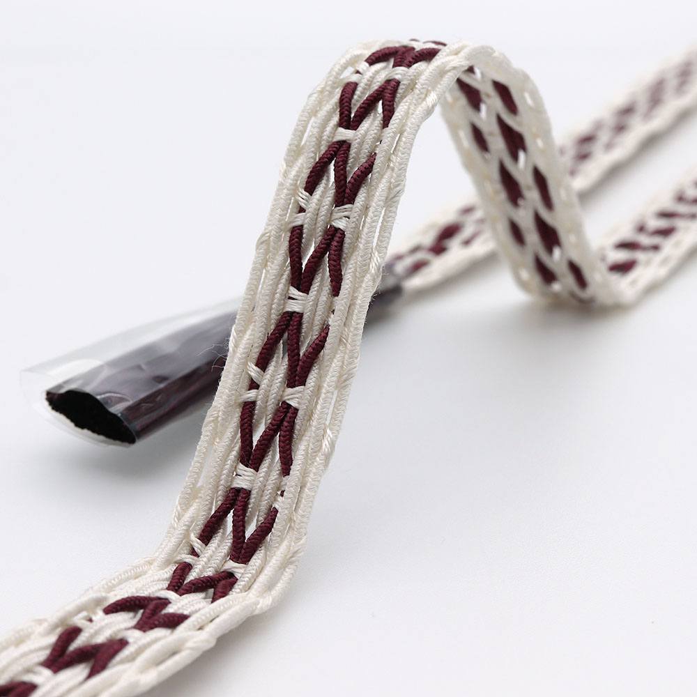 レース組み帯締(環絡げ)