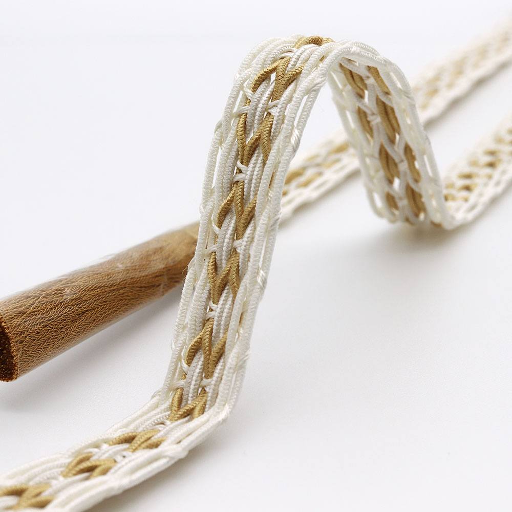 レース組み帯締(環絡げ)