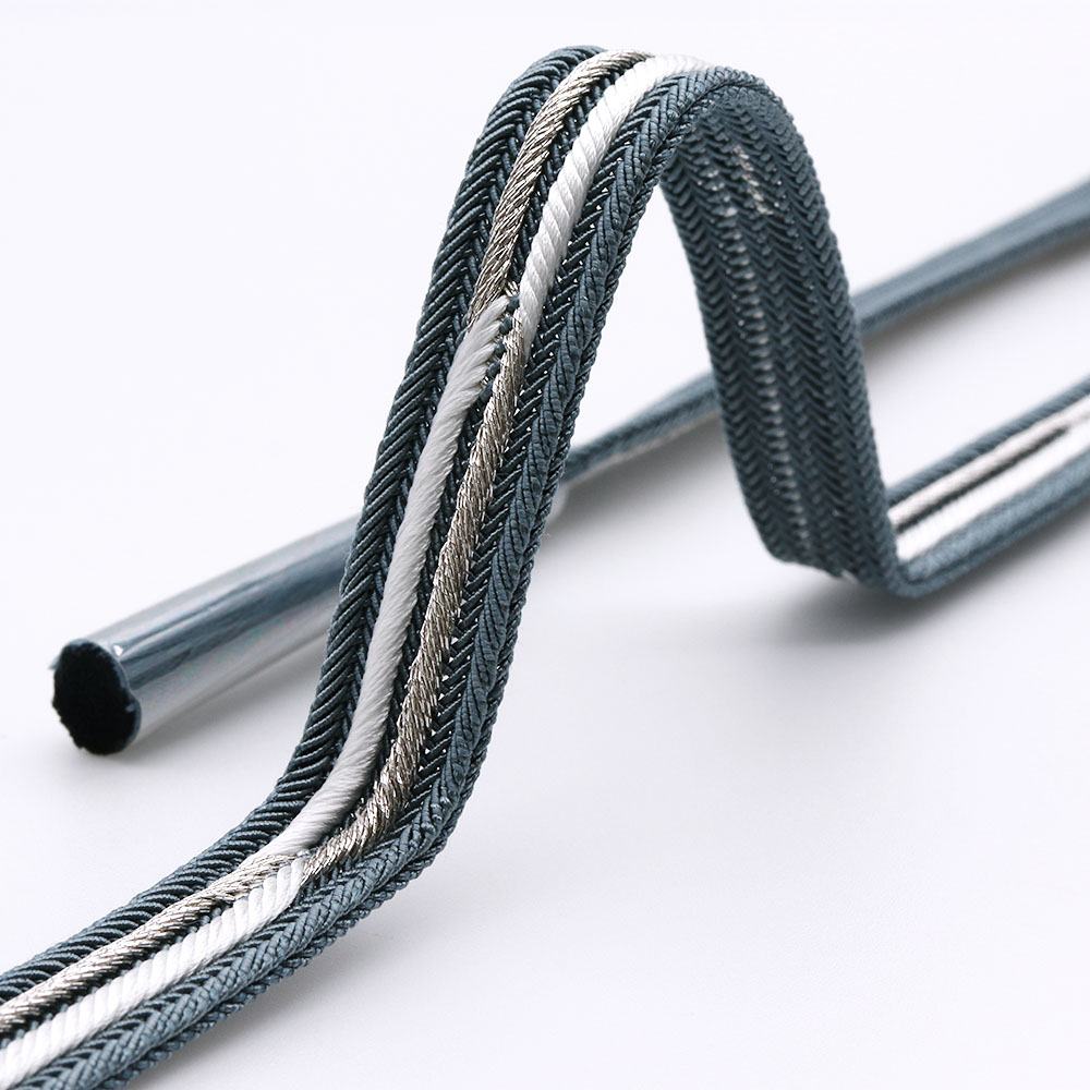 畝打ちレース組み帯締(亀甲)【加藤萬】