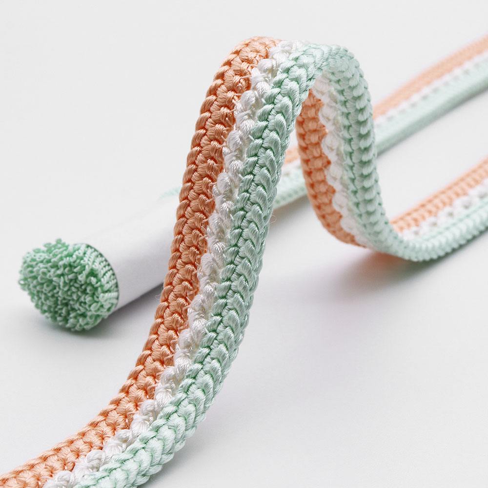 三本合わせレース組み帯締【加藤萬】