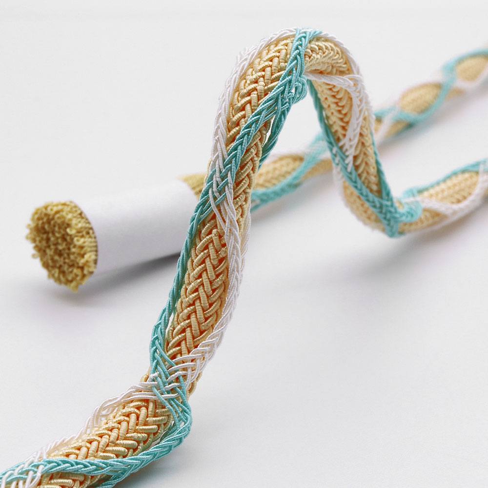 丸唐組み夏帯締(籠目)【加藤萬】