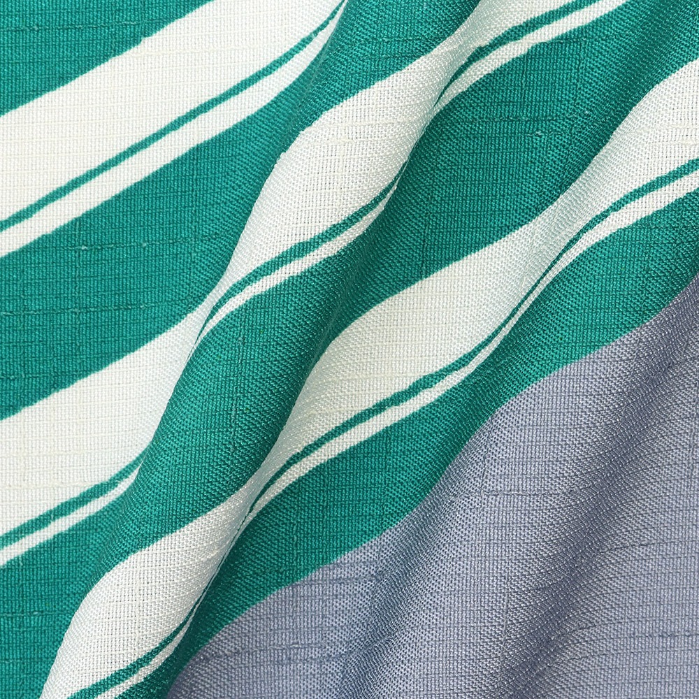 友禅紬地帯揚(竹縞)【加藤萬】