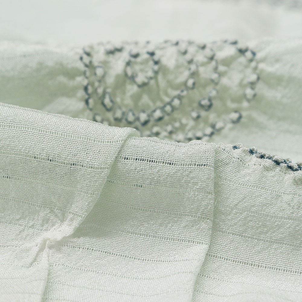 絽帯揚(渦文)【加藤萬】