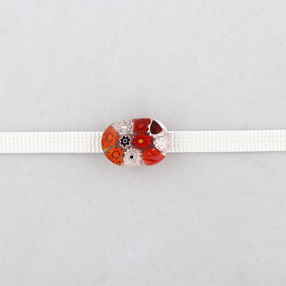 ミルフィオリ帯留(楕円)【スタジオサカミ】