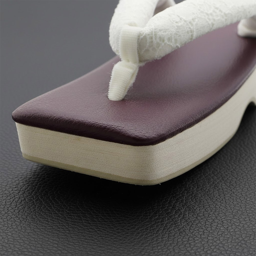 スクエア草履(レース)【衿秀】