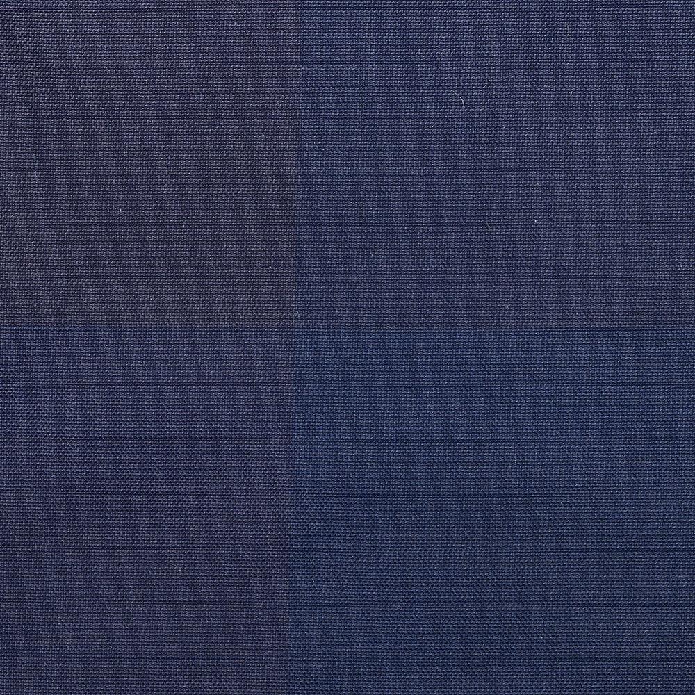 本場縞大島紬（格子）：紺×濃紫