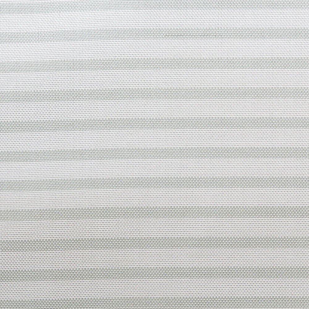 本場縞大島紬（横縞）：白×薄緑