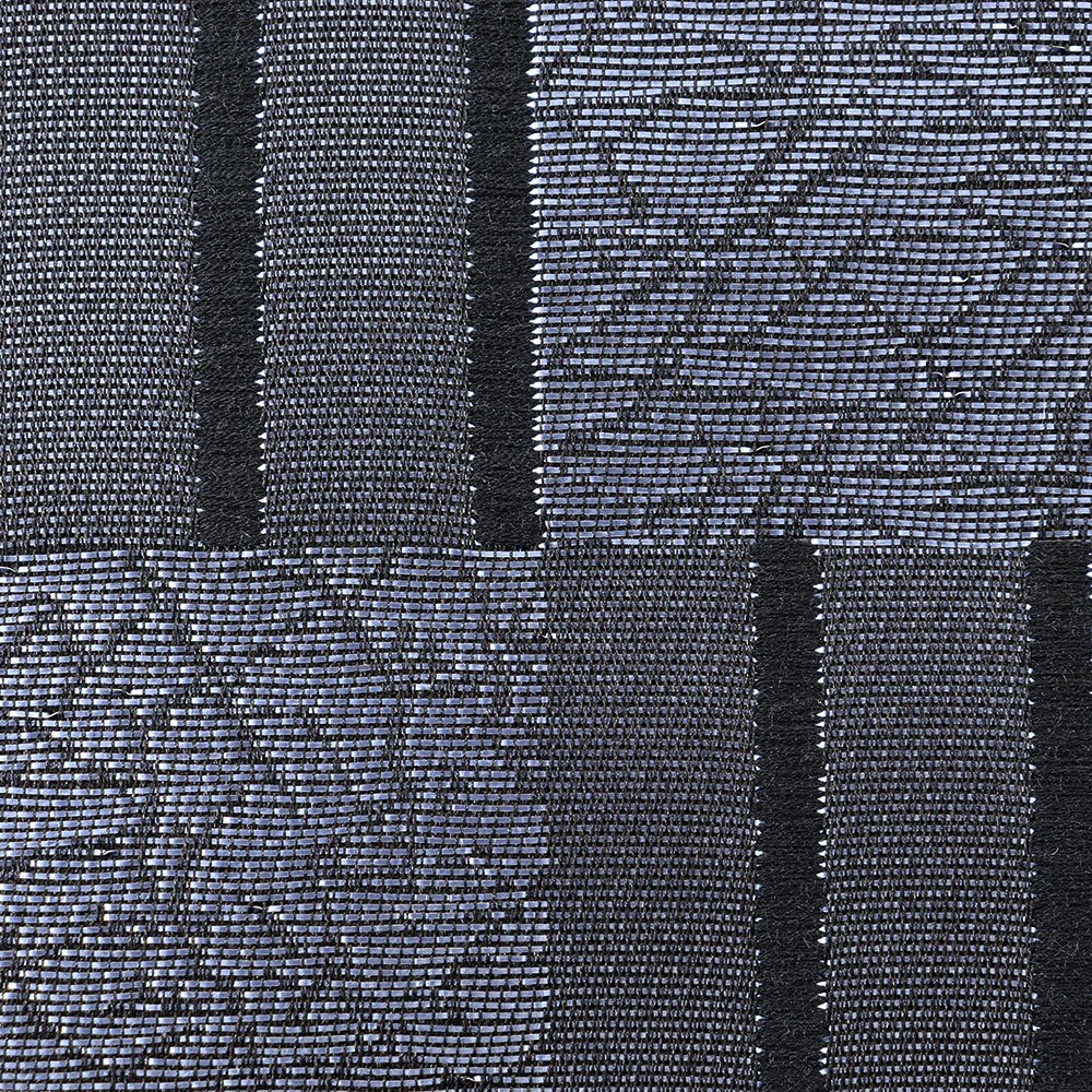 西陣袋帯（市松）：青【佐々木染織】