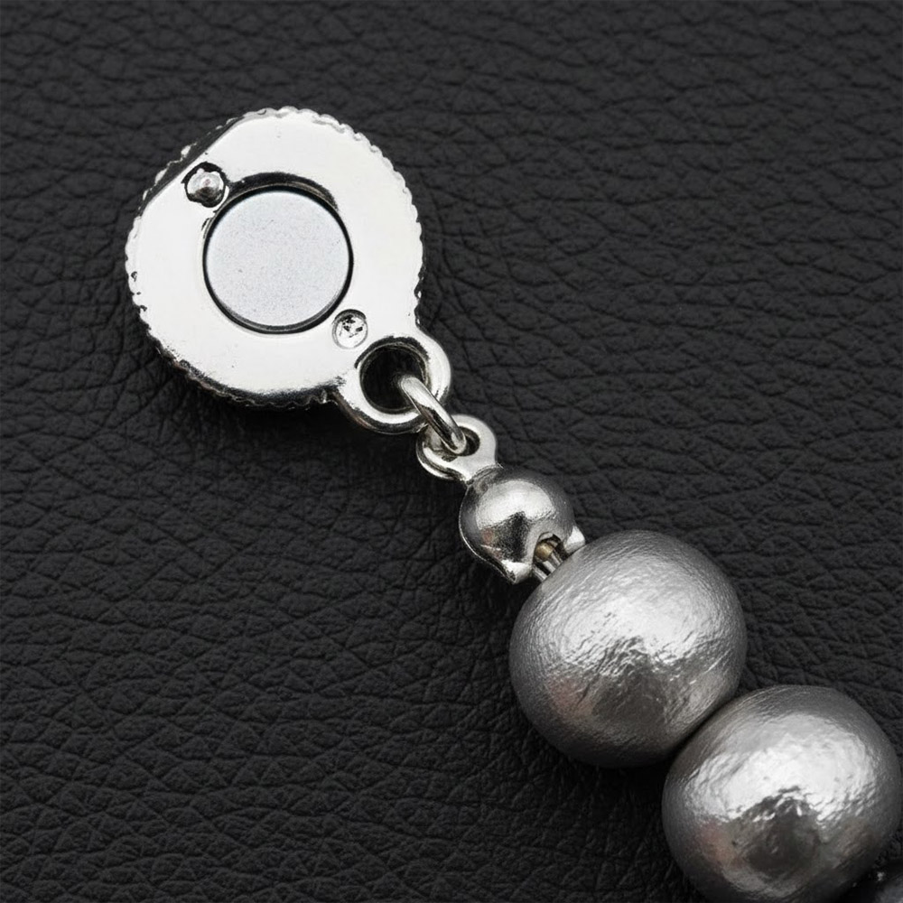 マグネット式コットンパール羽織紐【いち利モールオリジナル】