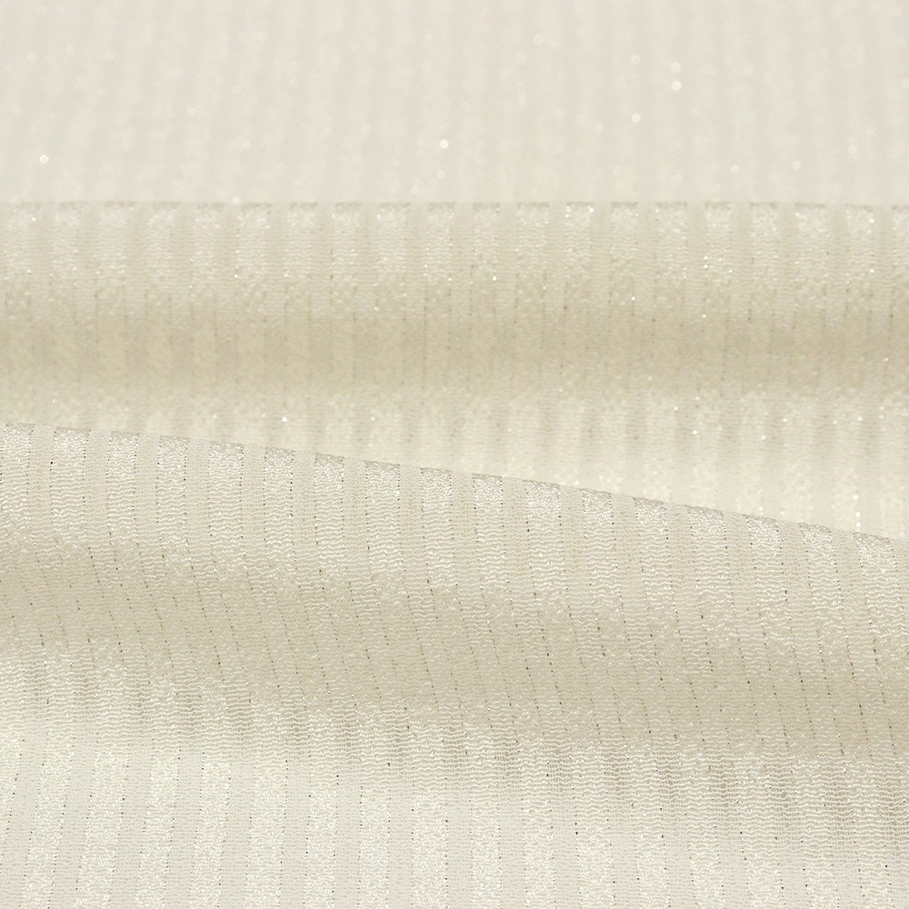 草木染め縦絽帯揚(銀通し)