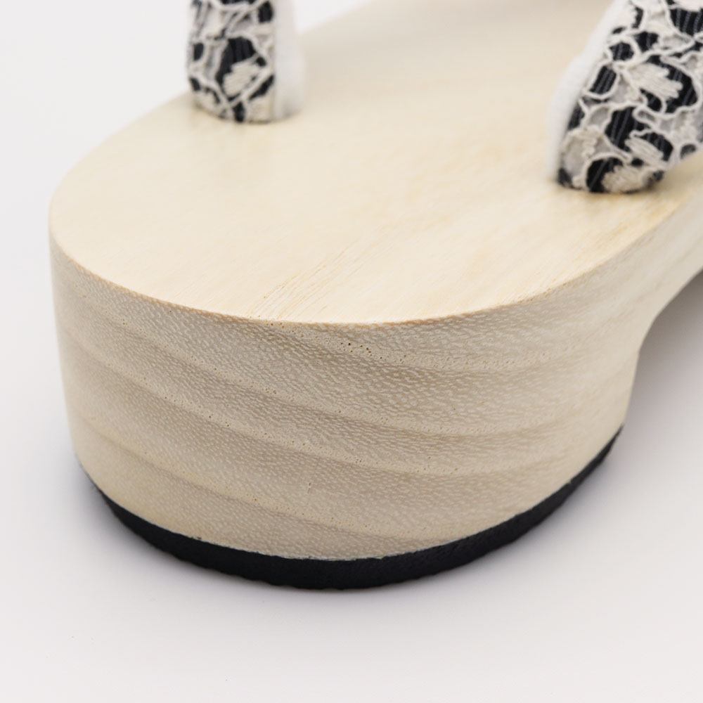 桐下駄(レース/更紗)