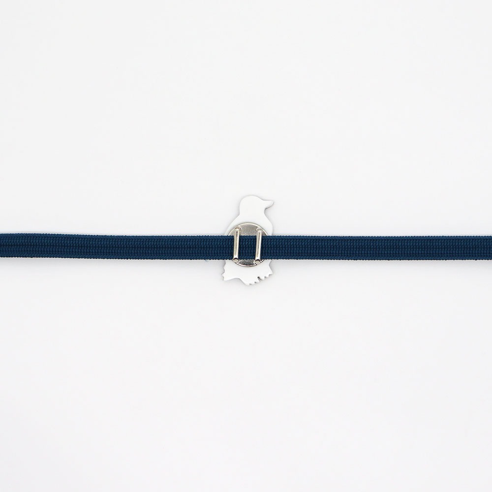 貝帯留(ペンギン)【リオン工芸】