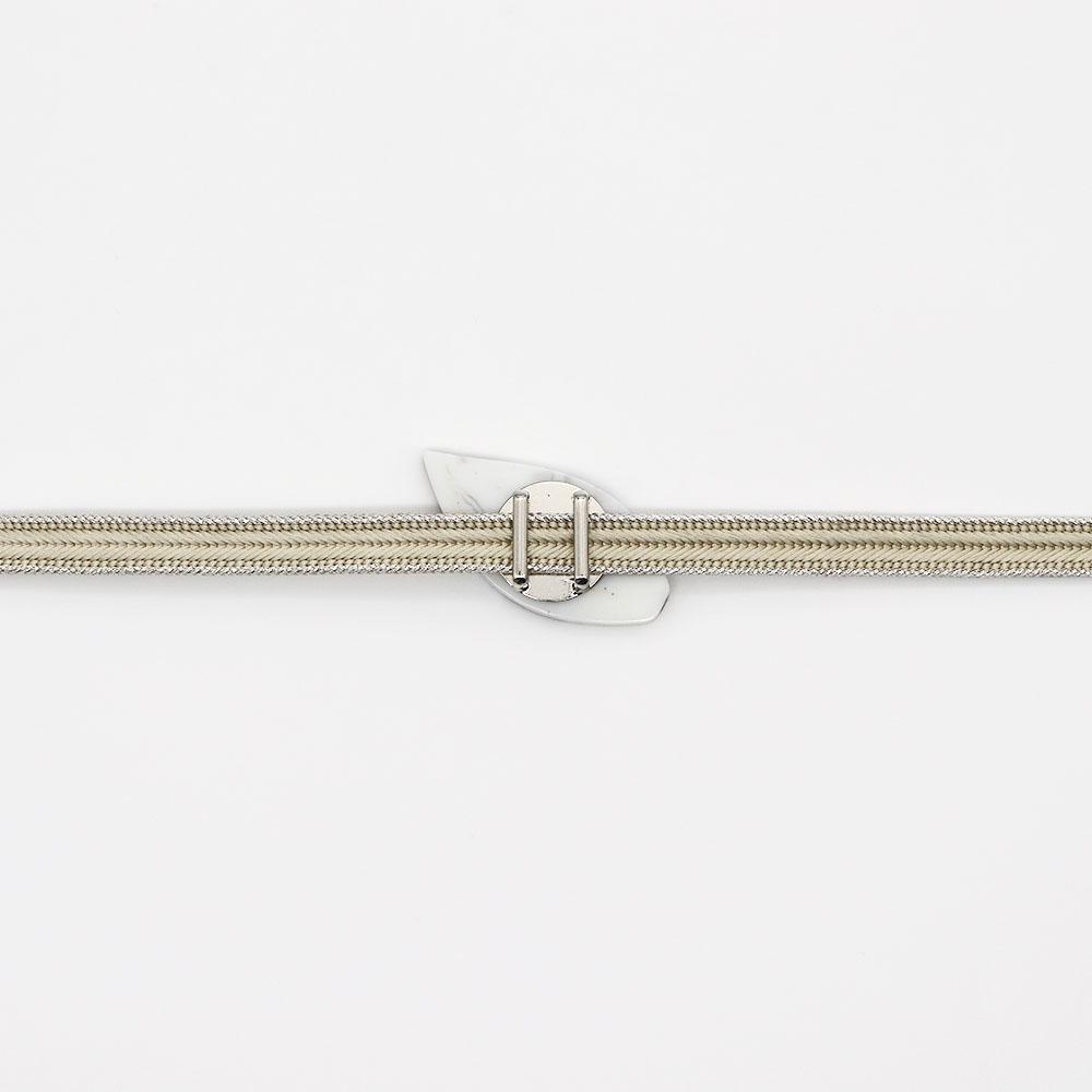 貝帯留(リーフ)【リオン工芸】