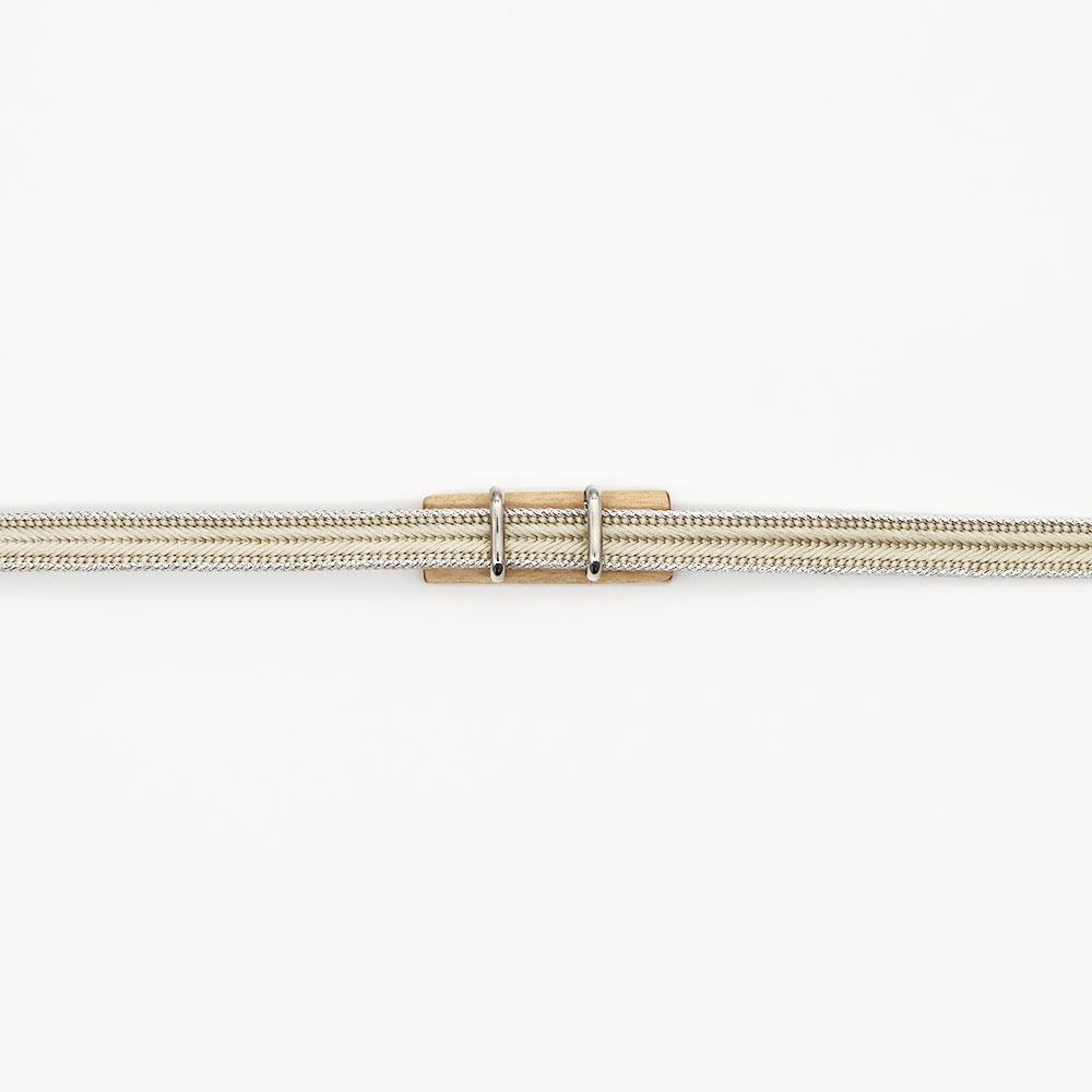 貝帯留(スクエア)【リオン工芸】