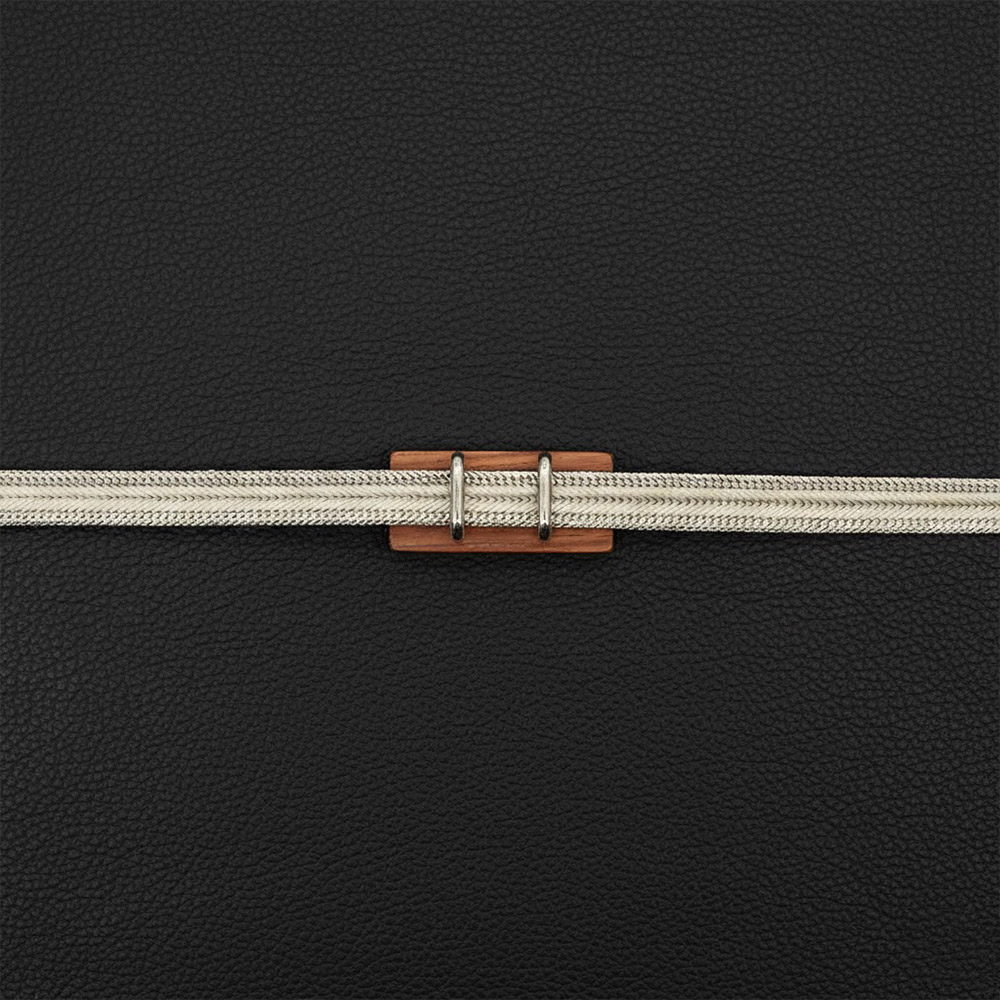 貝帯留(スクエア)【リオン工芸】