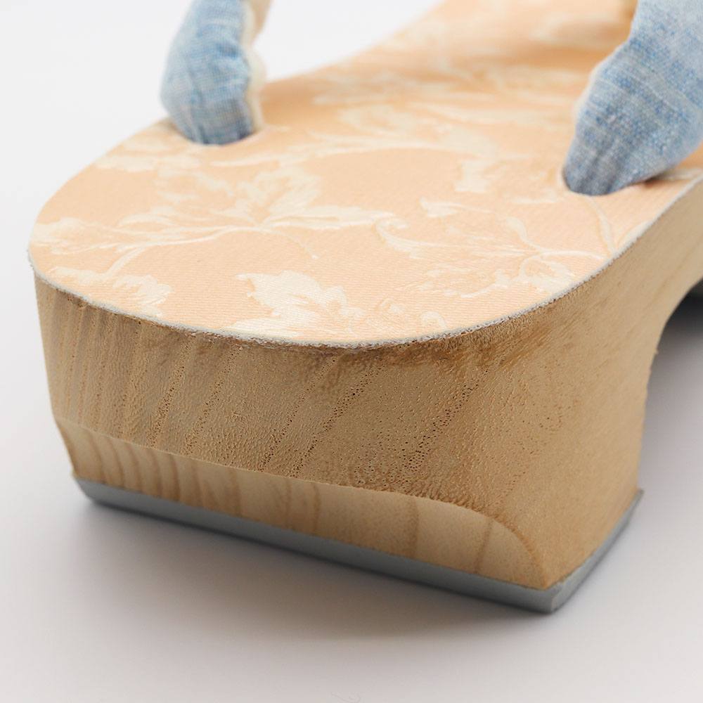 下駄(唐草)『彩小径』