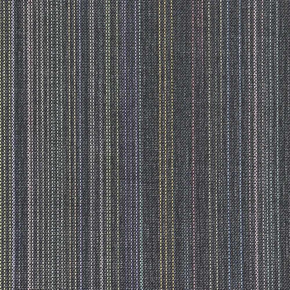 夏塩沢『100色乱縞』【やまだ織】