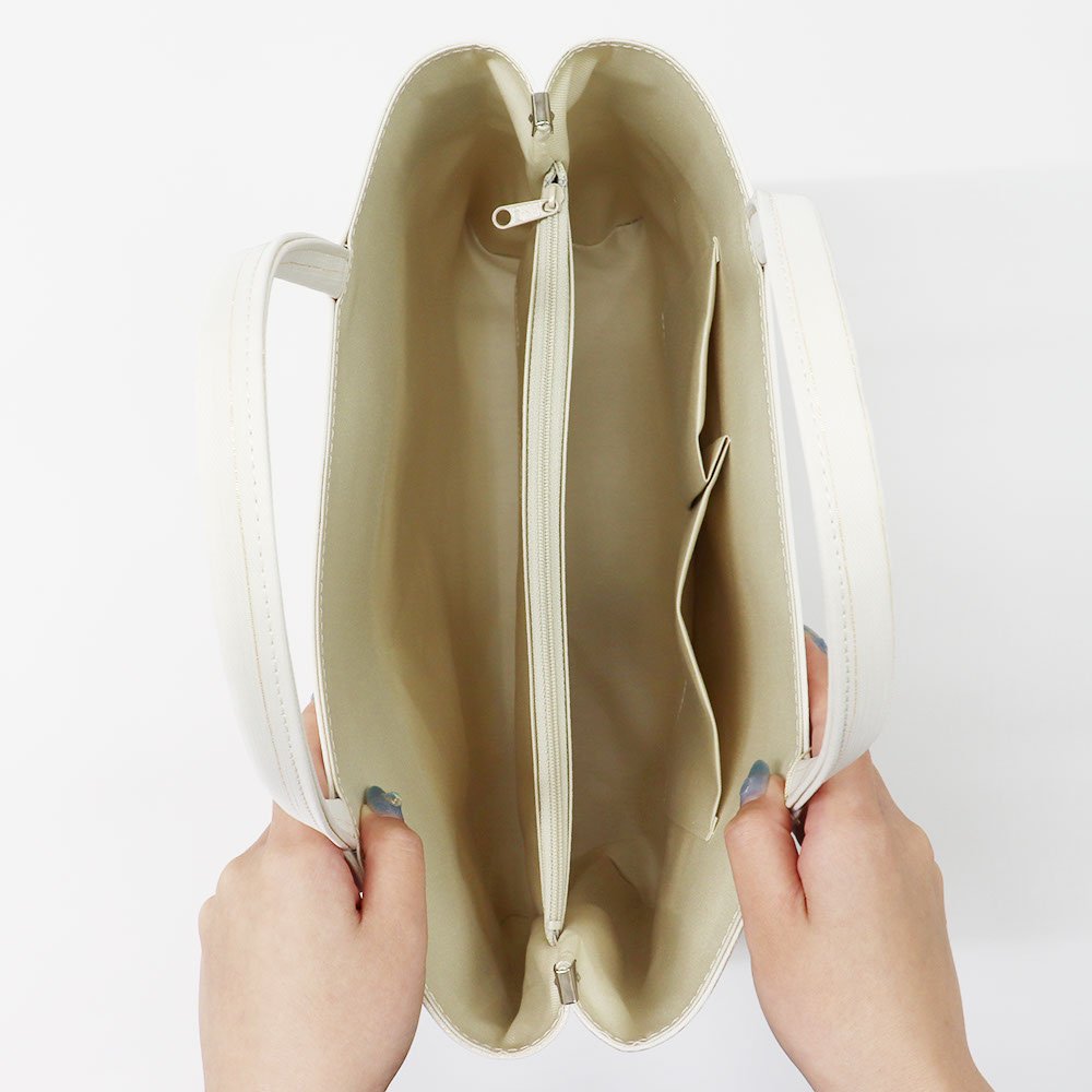 A4トートバッグ(ストライプ)【いち利モールオリジナル】