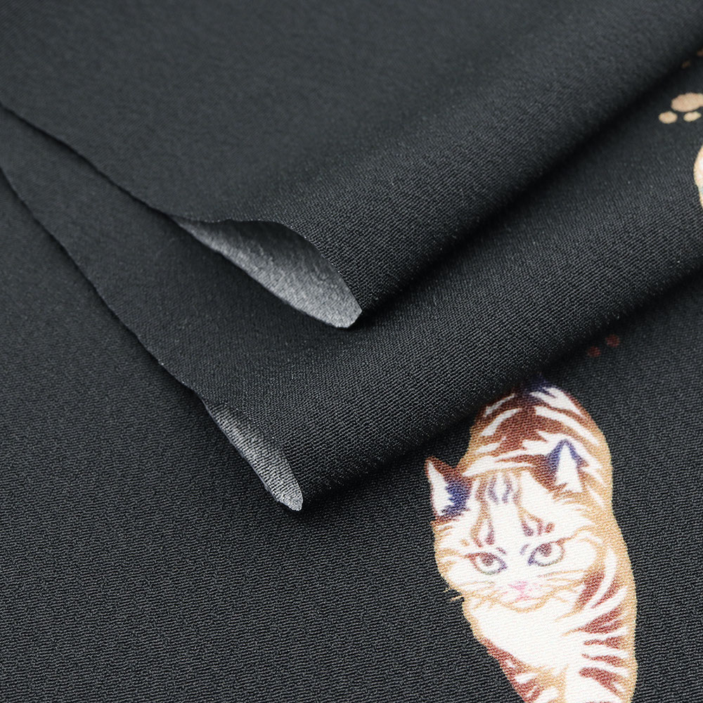 シルジェリー半衿 (猫の手紙)『hitoshio』【ブンラク】