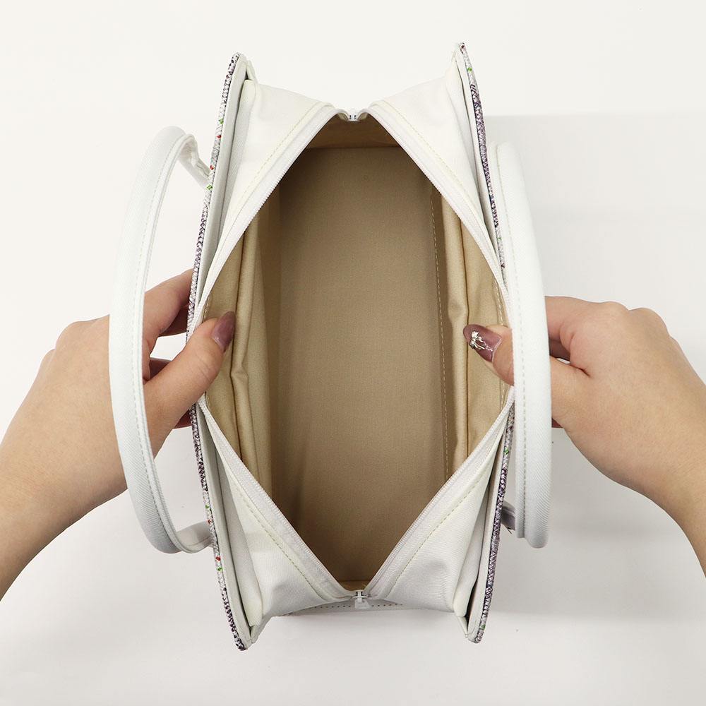 利休バッグ(組紐/マドラスチェック)