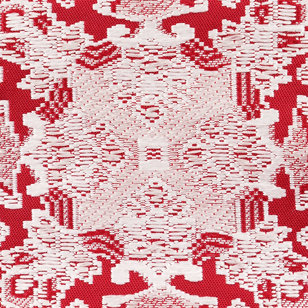 西陣袋帯（宝想華文）：赤【ヤマキ織物】