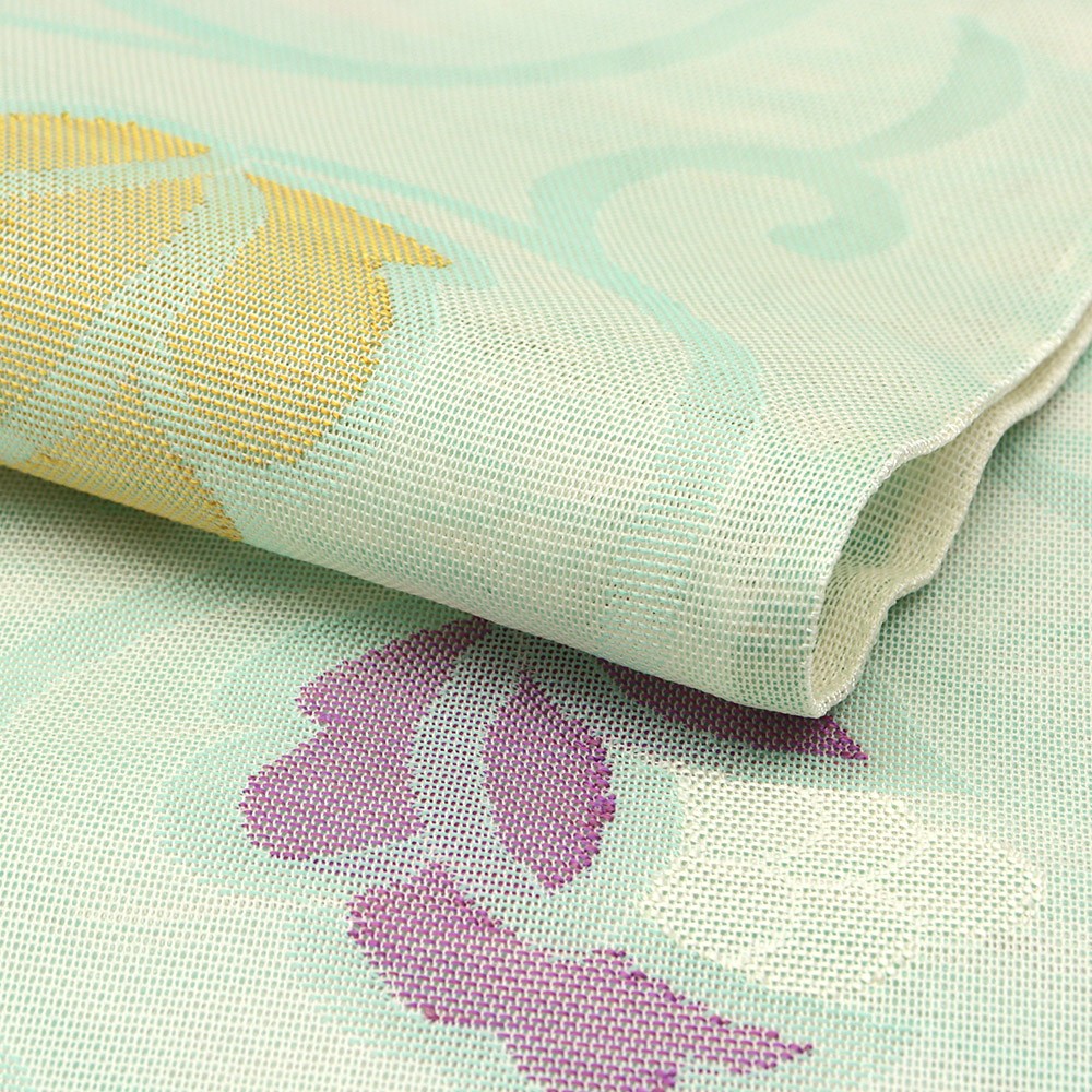 西陣夏袋帯『ギリシャ唐花』【帯屋捨松】