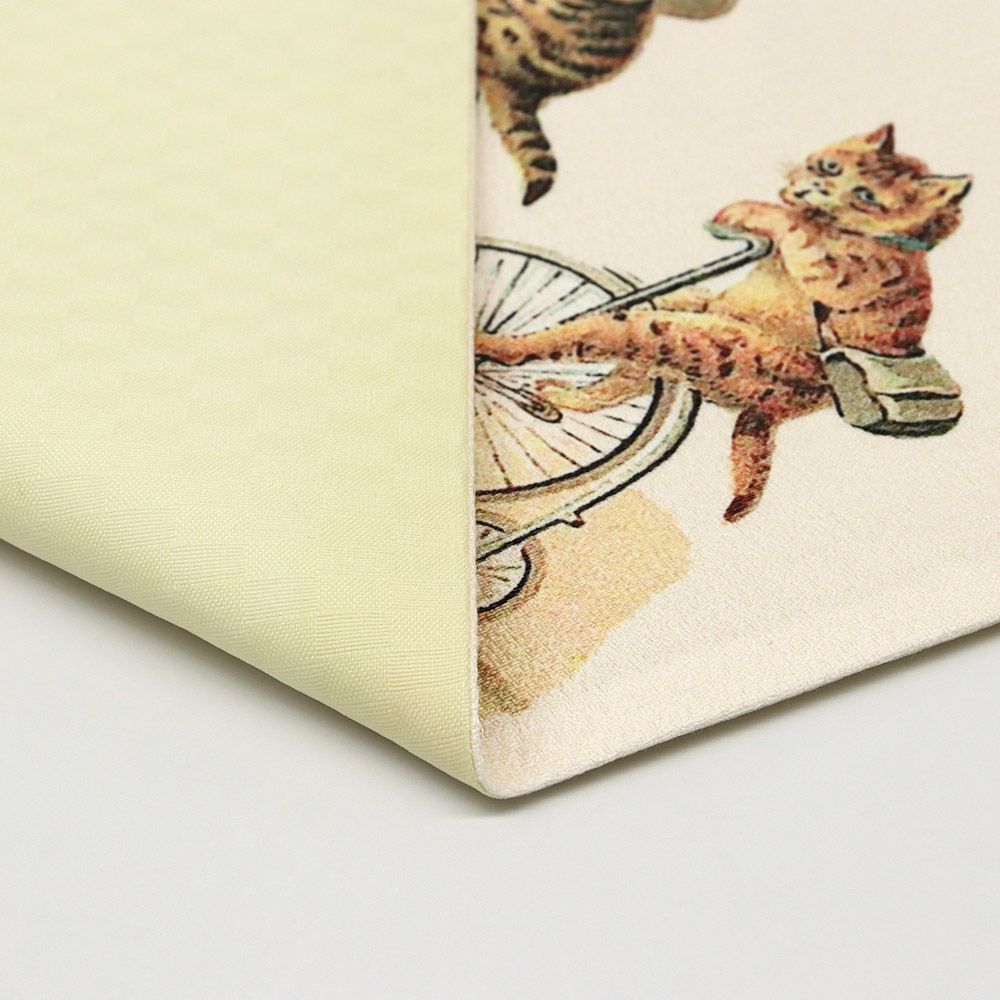 袋帯(犬と猫のツーリング)『和ART』