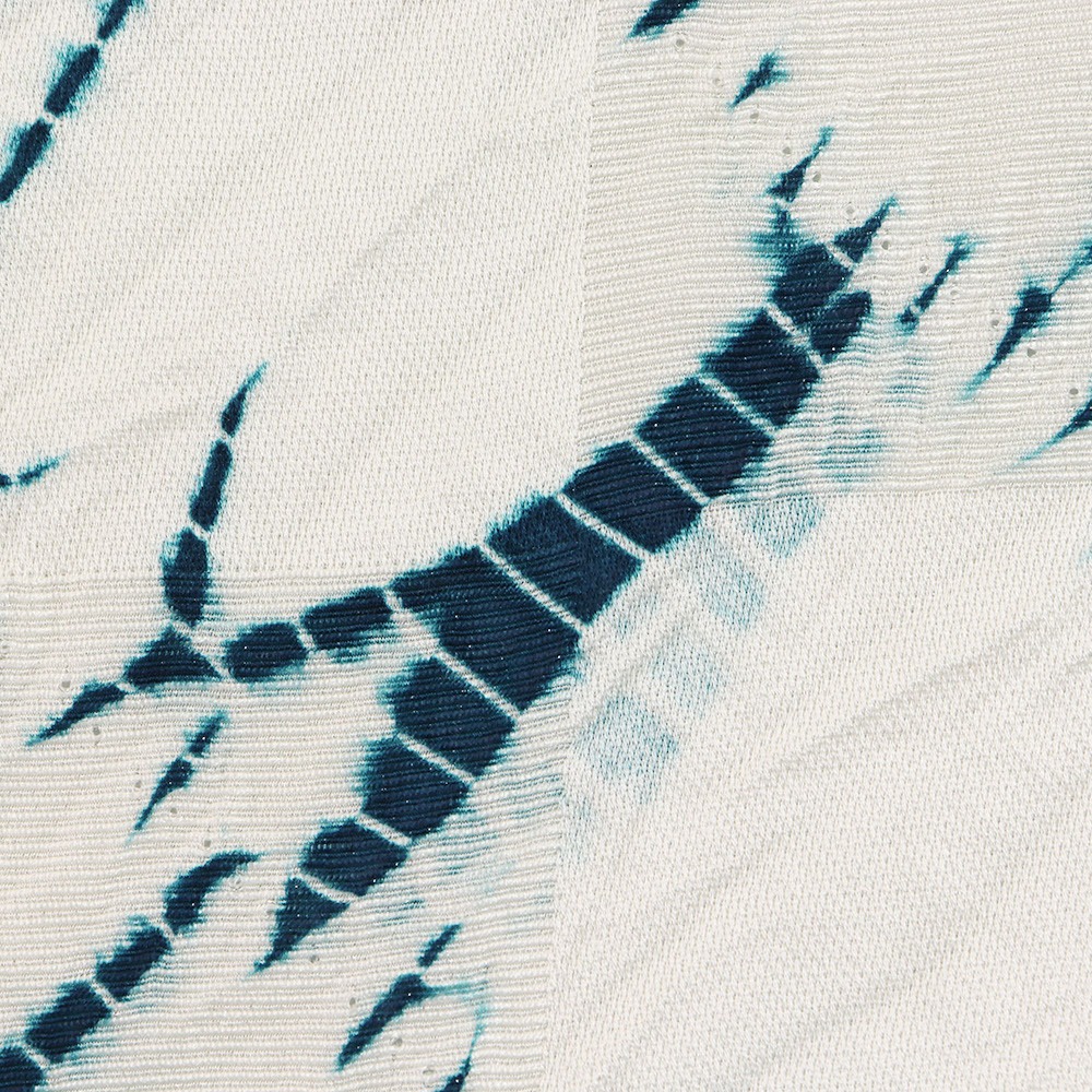 有松鳴海絞り九寸名古屋帯(やたら三浦絞り)