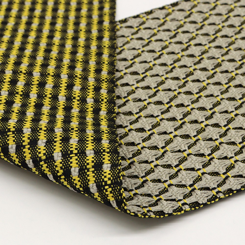 米沢四寸帯『十字星』【近賢織物】