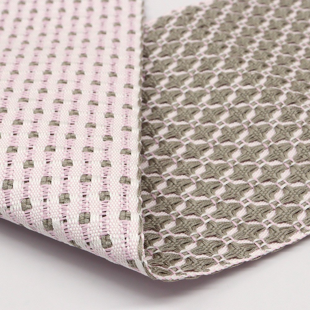 米沢四寸帯『十字星』【近賢織物】