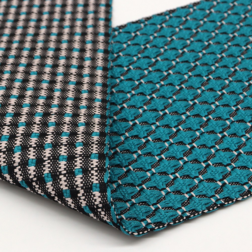 米沢四寸帯『十字星』【近賢織物】